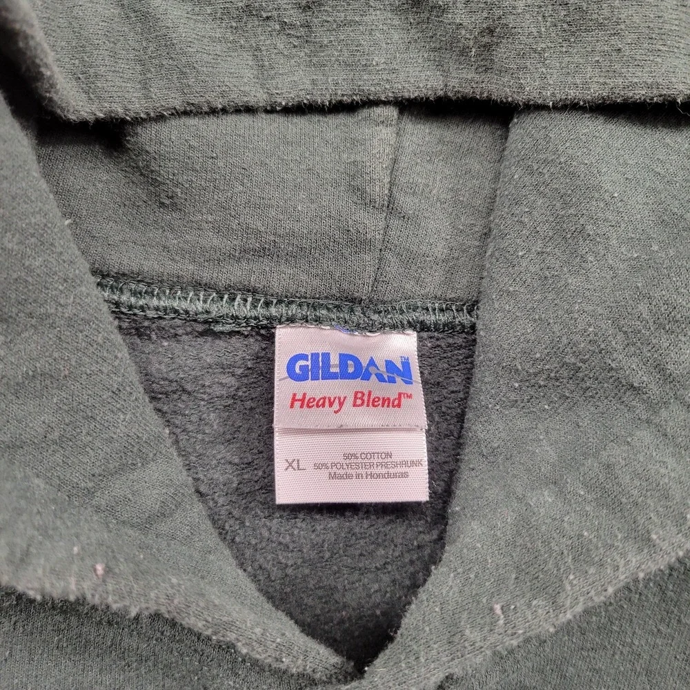 Gildan Heavy dark green Dark Horse hoodie size XL